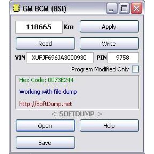 GM BCM 2416 2432 95160