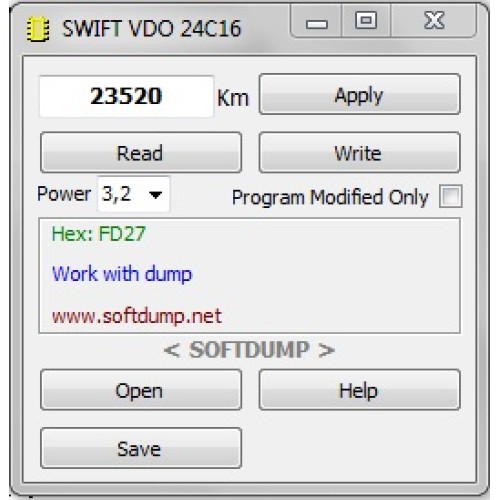 SUZUKI SWIFT 24C16 