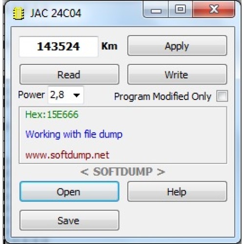 JAC DASH 24C04 24C16
