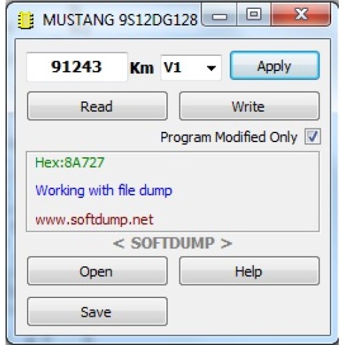 MUSTANG 9S12DG(H)128