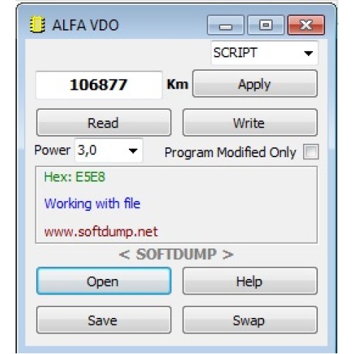 ALFA ROMEO VDO