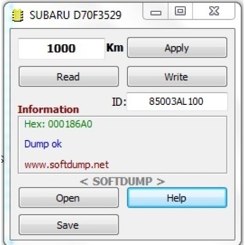 SUBARU COLOR NEC 70F3529