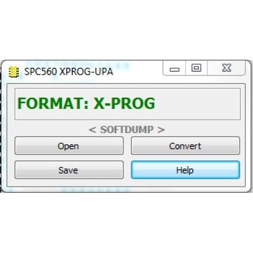 SPC560 XPROG-UPA DUMP CONVERTER SPC560 XPROG-UPA DUMP CONVERTER