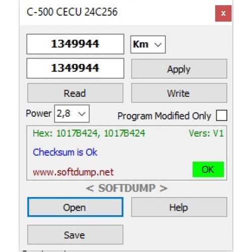 KENWORTH CECU 24C256