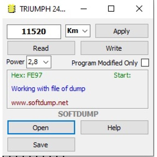 TRIUMPH MOTO 24C32 TRIUMPH MOTO 24C32
