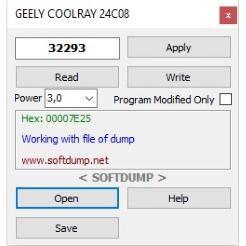 GEELY COOLRAY ATLAS 24xx + BCM NEC 70F3637