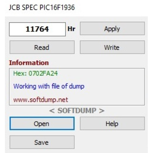JCB HOURS PIC16F1936 JCB HOURS PIC16F1936