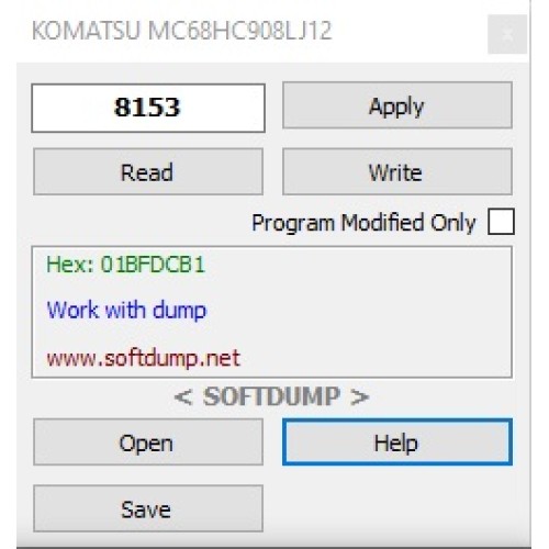 KOMATSU MC908LJ12 3L79A