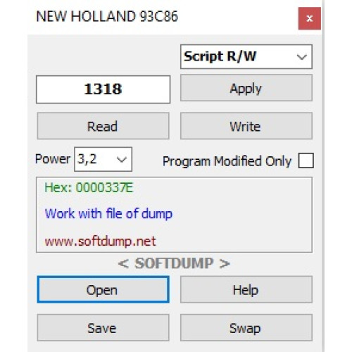 NEW HOLLAND 93C86