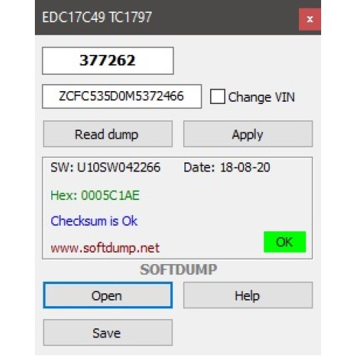 EDC17C49 TC1797 IVECO KM