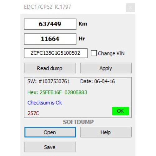 EDC17CP52 TC1797 IVECO