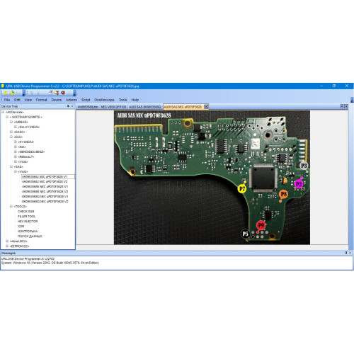 VAG SAS NEC uPD70F3628 VAG SAS NEC uPD70F3628