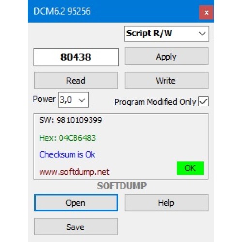 DCM6.2 PSA 95256 KM DCM6.2 PSA 95256 KM