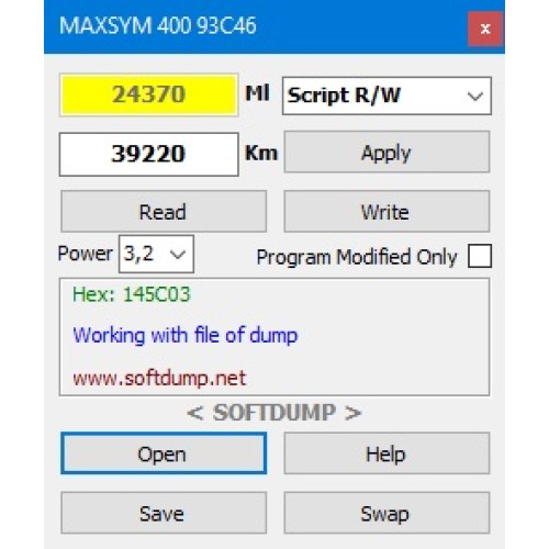 SYM MAXSYM 400 93C46 