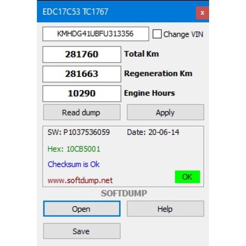 KIA-HYUNDAI EDC17C53 TC1766