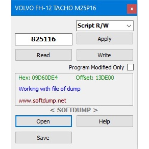 VOLVO FH-12 380 TACHO D-78052 EEPROM M25P16 VOLVO FH-12 380 TACHO D-78052 EEPROM M25P16