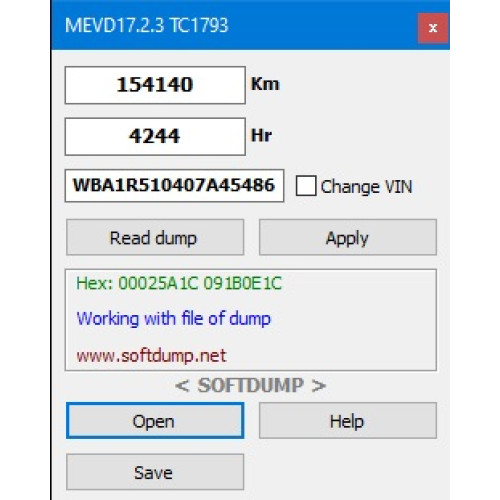 MEVD17.2.3 TC1793 BMW MEVD17.2.3 TC1793 BMW