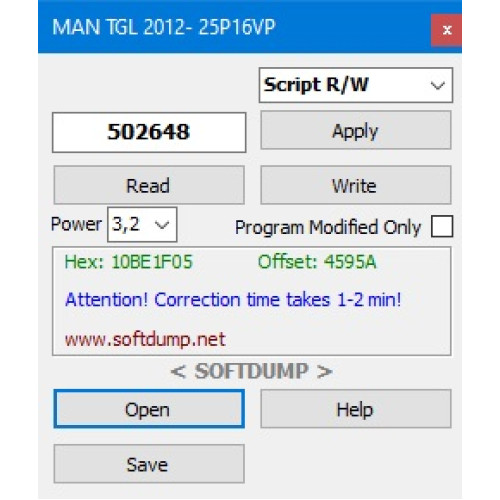 MAN TGL 2012 25P16VP KM