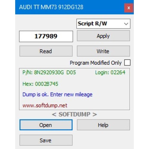 AUDI TT & A3 912DG128 + CRC