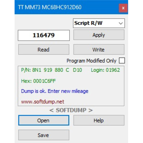 AUDI TT A3 MM73 HC912D60 + CRC AUDI TT A3 MM73 HC912D60 + CRC