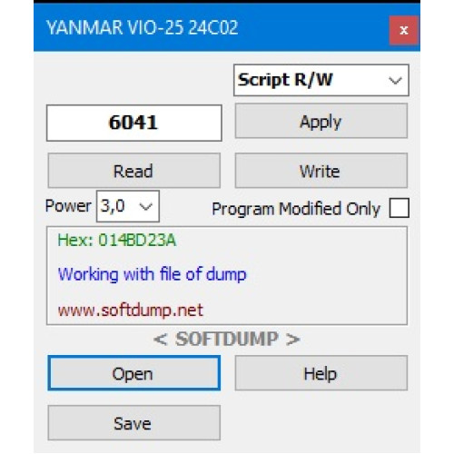 YANMAR VIO 25 24C02 HR