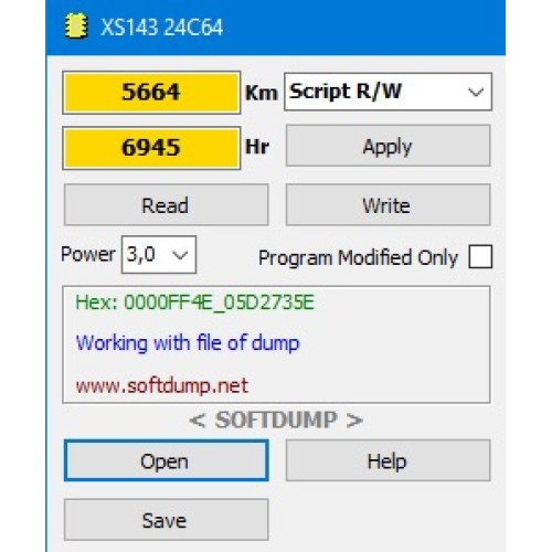 XCMG XS143 24С64 KM HR