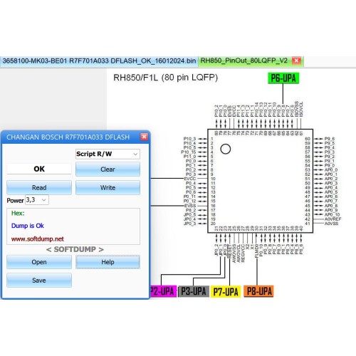 CHANGAN SRS RENESAS RH850