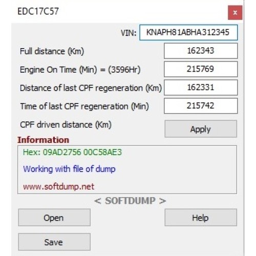 EDC17C57 KIA-HYUNDAI REGISTRATOR EDC17C57 KIA-HYUNDAI REGISTRATOR