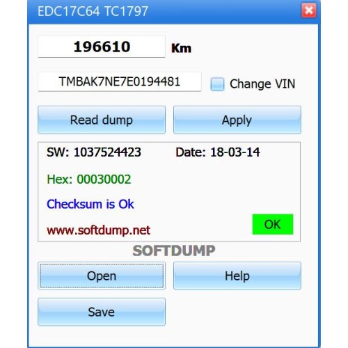 VAG EDC17C64 TC1797