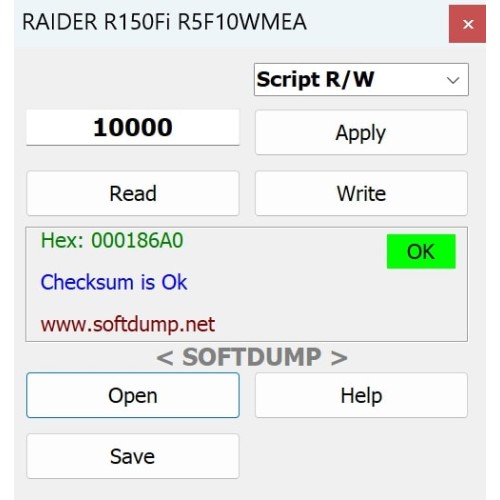 SUZUKI RAIDER R150Fi R5F10WMEA