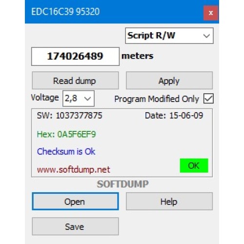 EDC16C39 95320 KIA-HYUNDAI KM