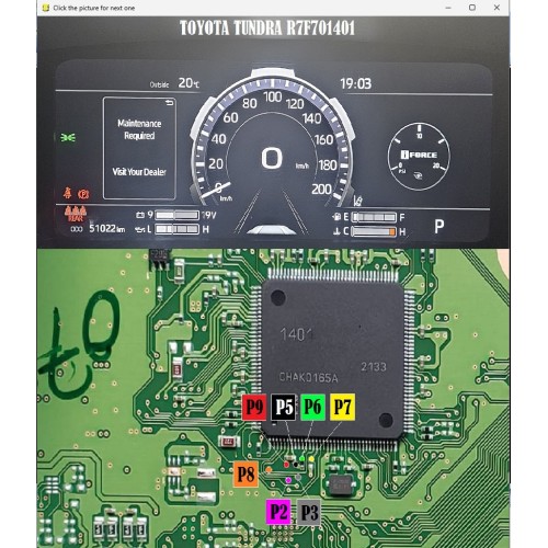 TOYOTA DENSO R7F701401 CRYPTO
