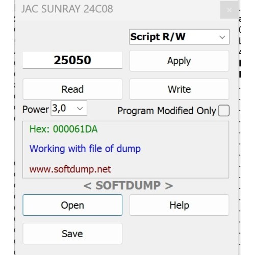 JAC SUNRAY SPRINTER 24C08