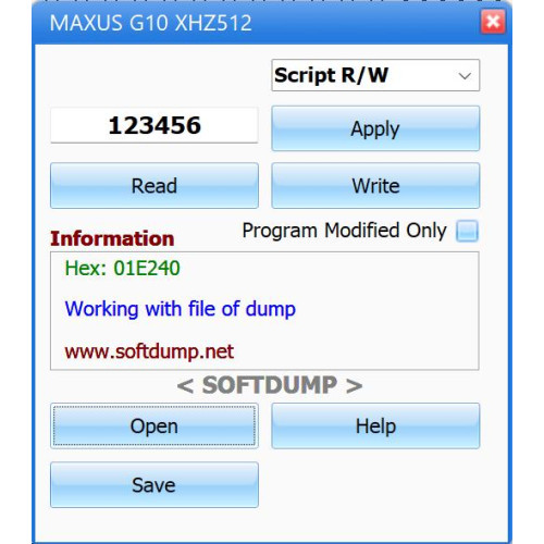 MAXUS G10(LDV) MC9S12XHZ512