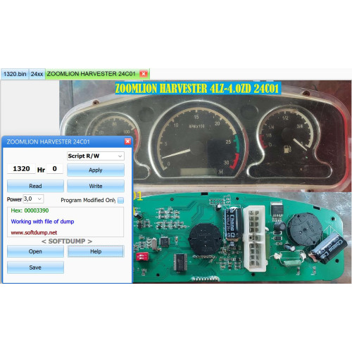ZOOMLION HARVESTER 4LZ-4.0ZD 24C01 HR