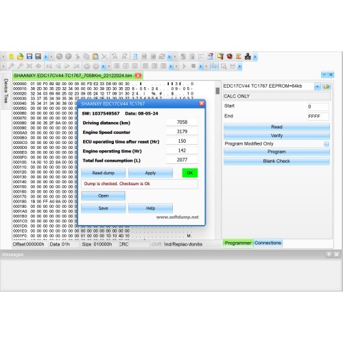 SHAANXY SHACMAN EDC17CV44 Registrator