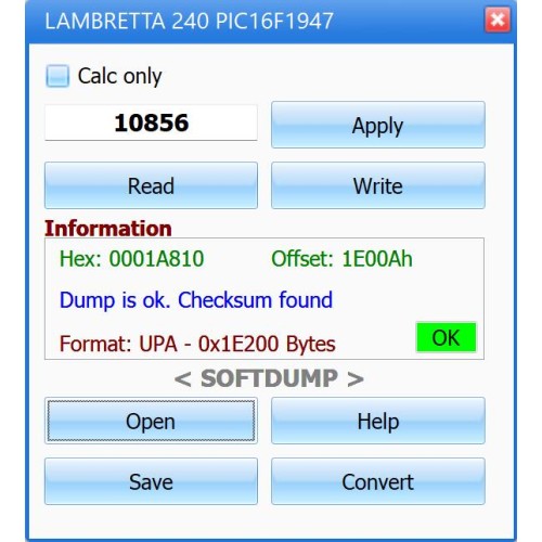 LAMBRETTA X300 PIC16F1938
