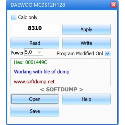 DAEWOO TRUCK MC9S12H128 DAEWOO TRUCK MC9S12H128