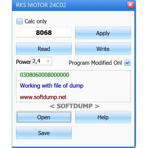 RKS MOTOR 24C02 RKS MOTOR 24C02