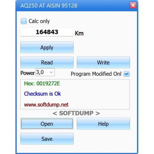 VAG AT AISIN AQ250 95128